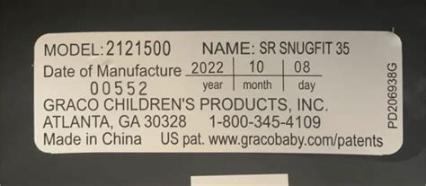 In some <b>Graco</b> products, <b>model</b> numbers can be found on the top of a base unit. . Graco model number search